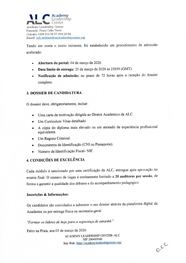 Comunicado oficial 2